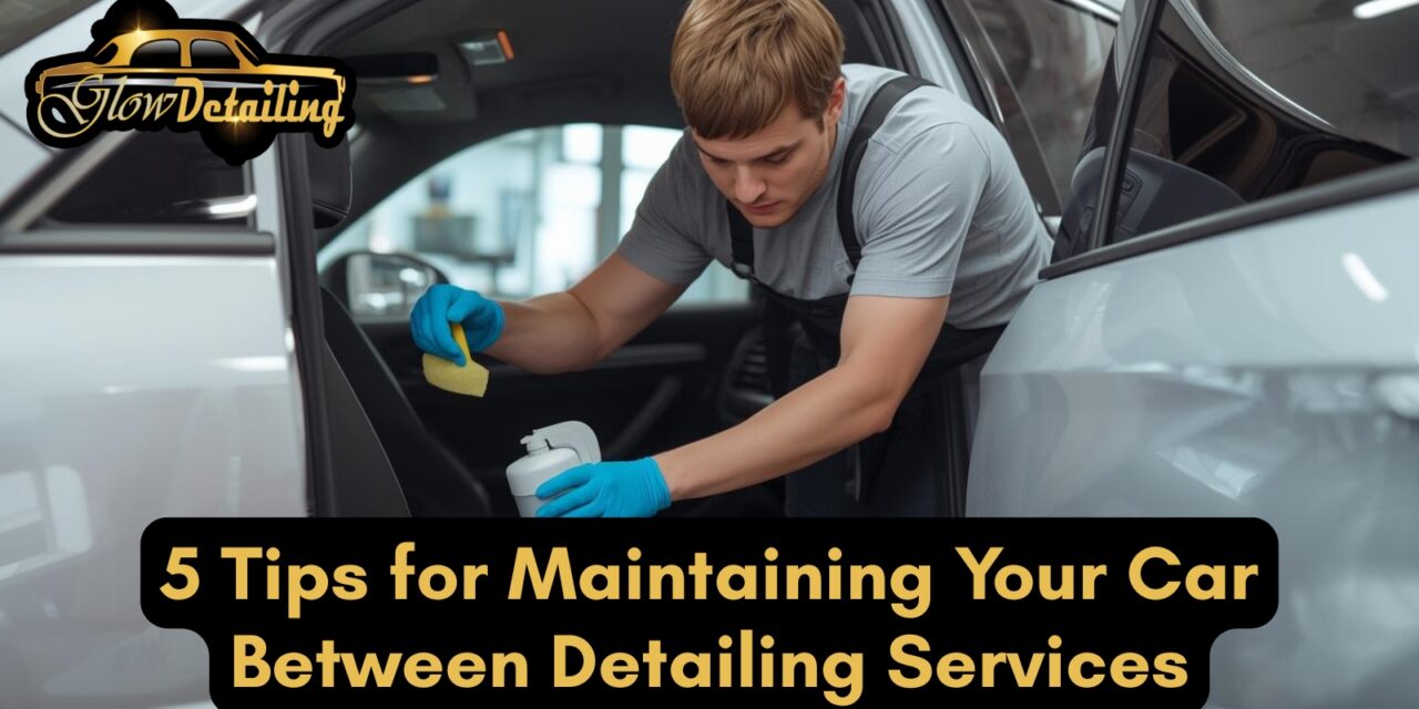 5 Tips for Maintaining Your Car Between Detailing Services