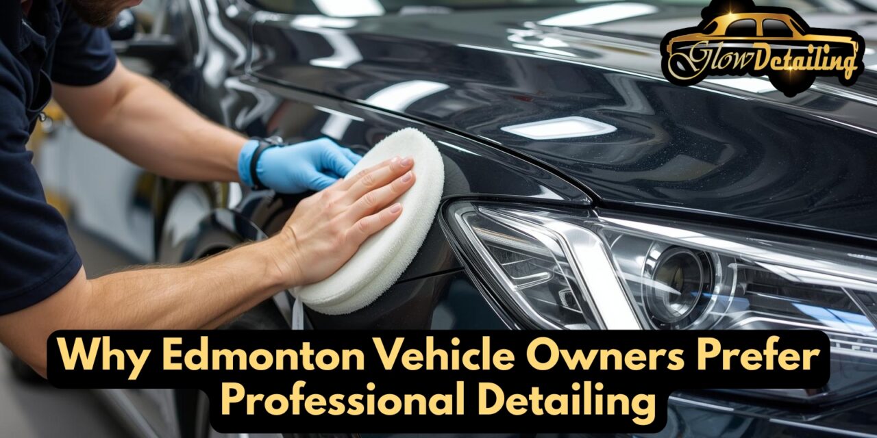 Why Edmonton Vehicle Owners Prefer Professional Detailing