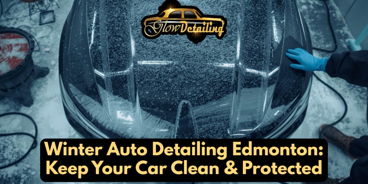 Winter Auto Detailing Edmonton: Keep Your Car Clean & Protected