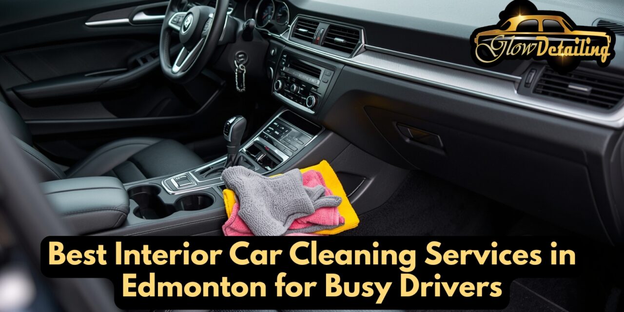 Best Interior Car Cleaning Services in Edmonton for Busy Drivers