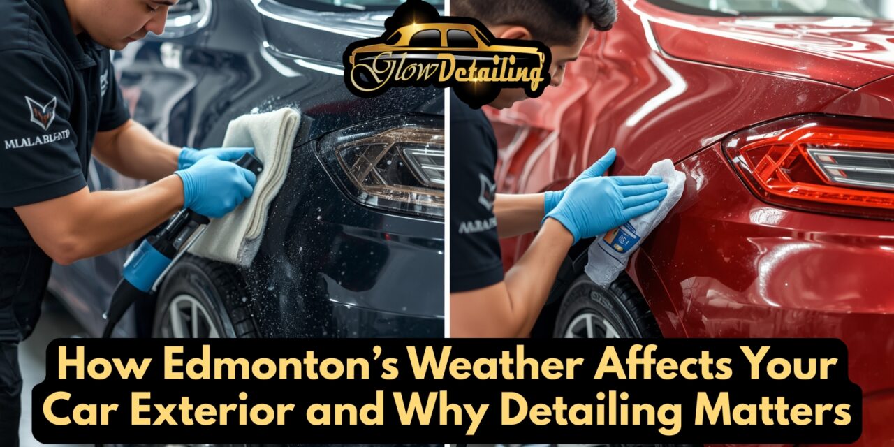 How Edmonton’s Weather Affects Your Car Exterior and Why Detailing Matters