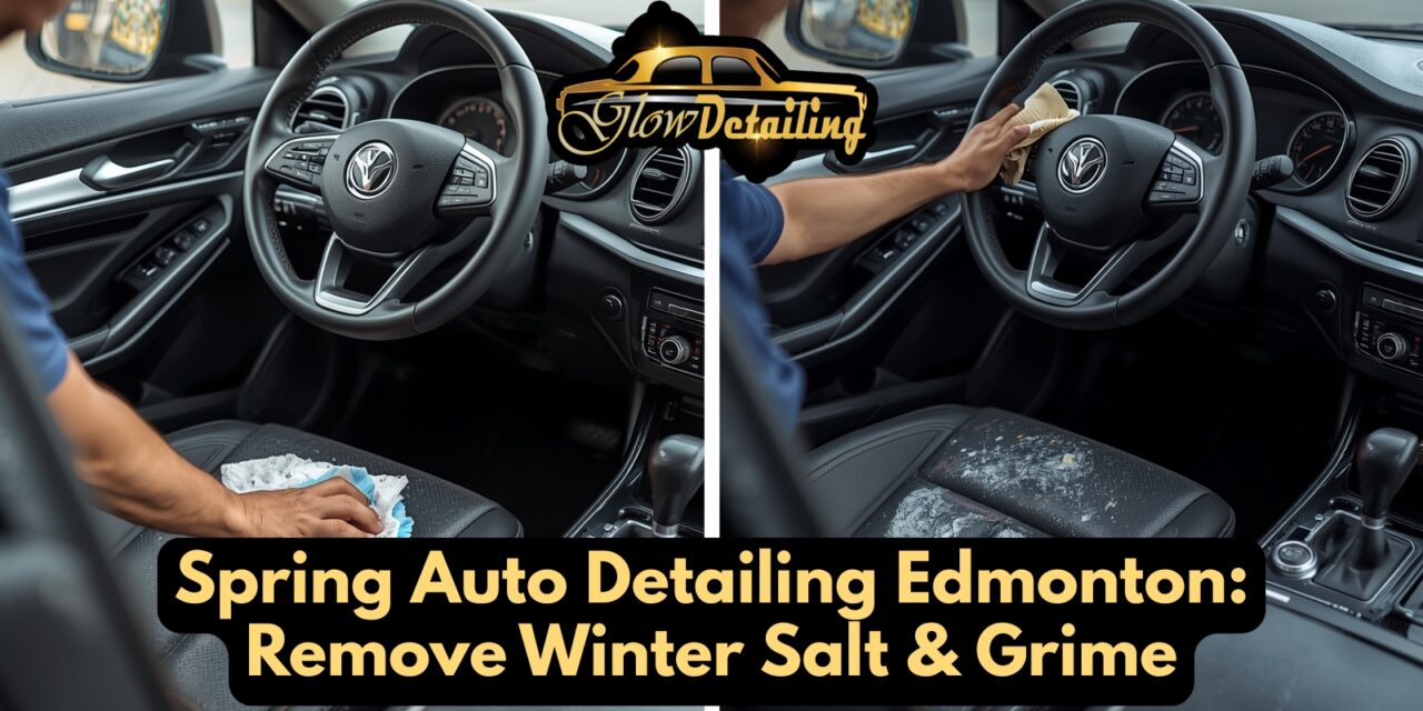 Spring Auto Detailing Edmonton: Remove Winter Salt & Grime