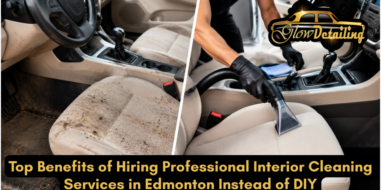 Top Benefits of Hiring Professional Interior Cleaning Services in Edmonton Instead of DIY